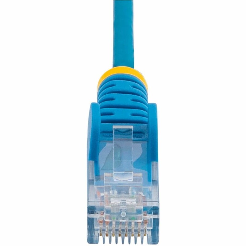 SLIM CAT6 CABLE BLUE LSZH SLIM SNAGLESS RJ45 UTP PATCH CABLE - Thumbnail 4