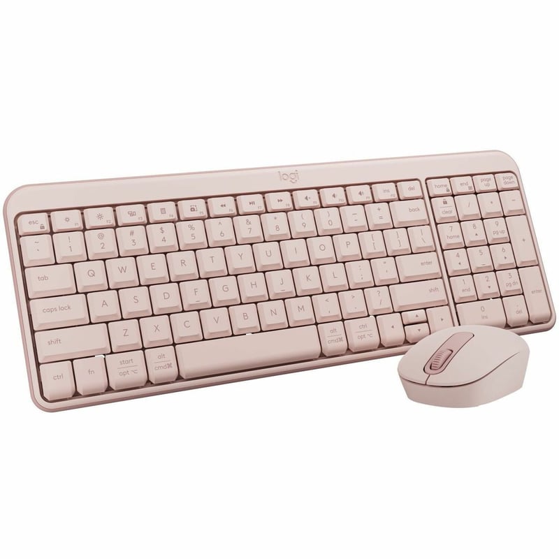 MK250 WIRELESS KB COMBO BLUETOOTH (ROSE) - Thumbnail 1