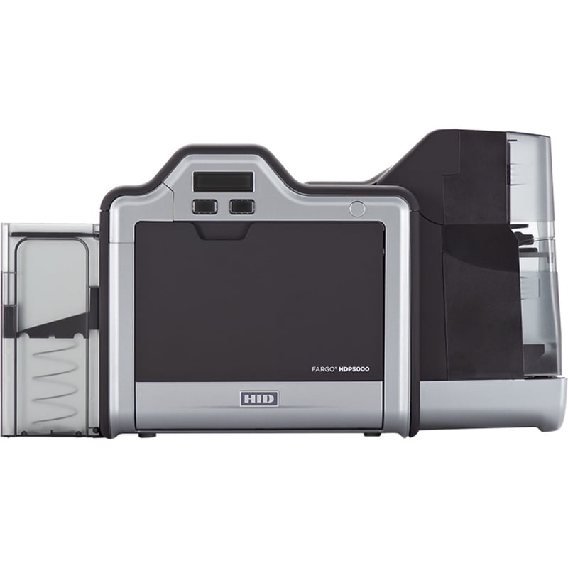 Fargo HDP5000 Single Sided Desktop Dye Sublimation/Thermal Transfer Printer - Color - Card Print - USB - Thumbnail 4