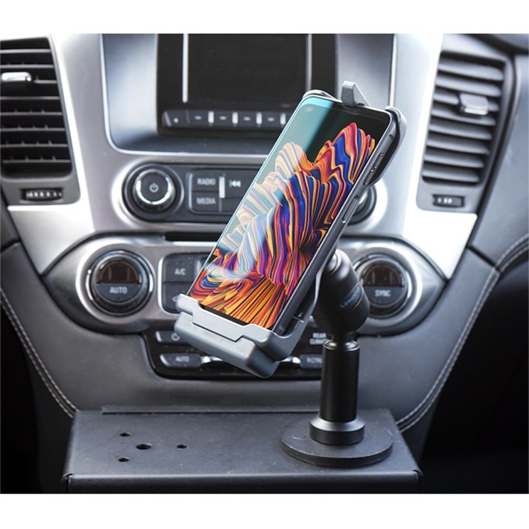 Gamber-Johnson Samsung Galaxy XCover Pro Charging Cradle with Cigarette Lighter Connector - Thumbnail 4