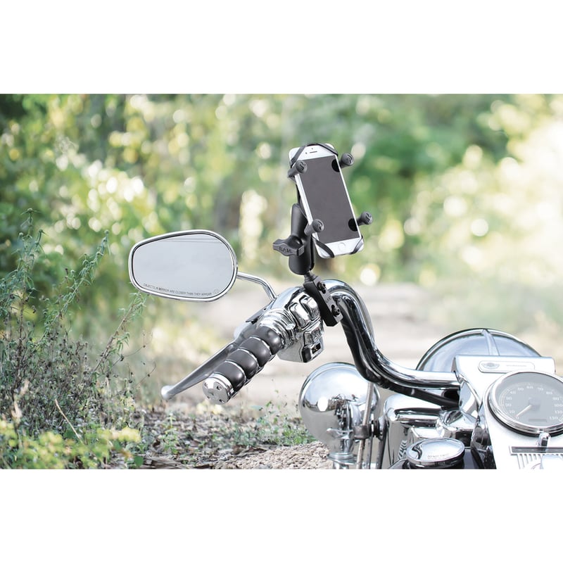 RAM Mounts X-Grip Vehicle Mount for Motorcycle, Phone Mount, Handheld Device, iPhone, Smartphone - Thumbnail 4