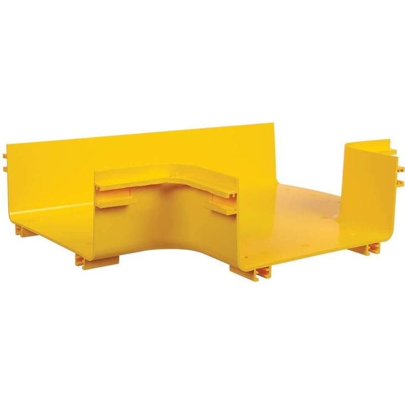 Eaton Tripp Lite Series Toolless Horizontal 90-Degree T-Junction for Fiber Routing System, 240 mm (10 in.) - Thumbnail 1