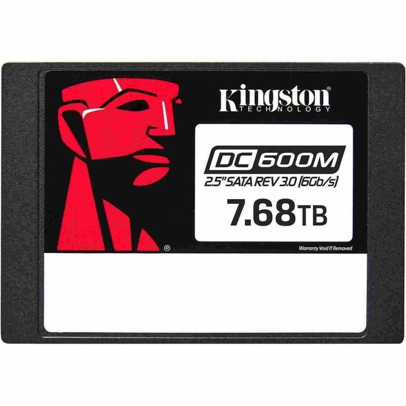 Kingston DC600M 7.50 TB Solid State Drive - 2.5" Internal - SATA (SATA/600) - Mixed Use - Thumbnail 2
