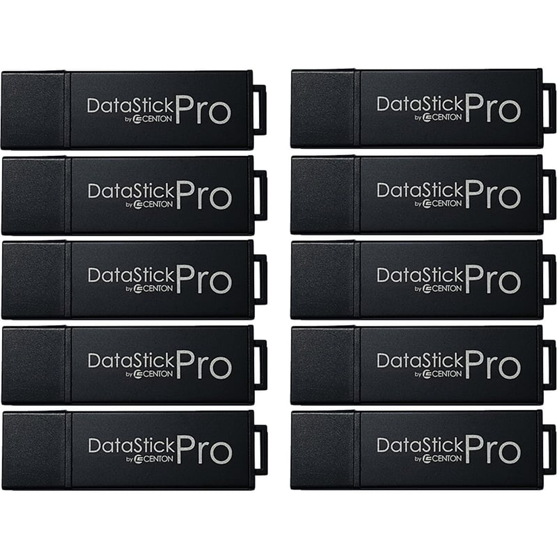 Centon MP ValuePack USB 3.0 Pro (Black) , 8GB x 10P - Thumbnail 1