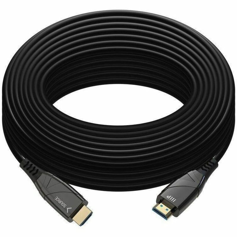 MONOPRICE 4K HIGH SPEED FIBER OPTIC HDMI CABLE - 4K@60HZ 18GBPS HDR ACTIVE OPTIC - Thumbnail 4