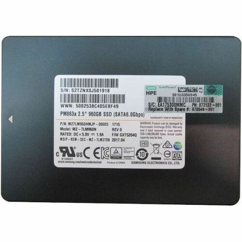 HP 960GB SATA 6GB/S 2.5-INCH SOLID STATE DRIVE