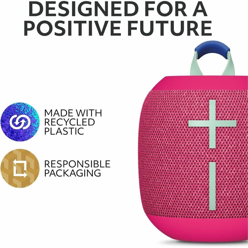ULTIMATE EARS WONDERBOOM 4 WRLS BT SPEAKER PINK - Thumbnail 2