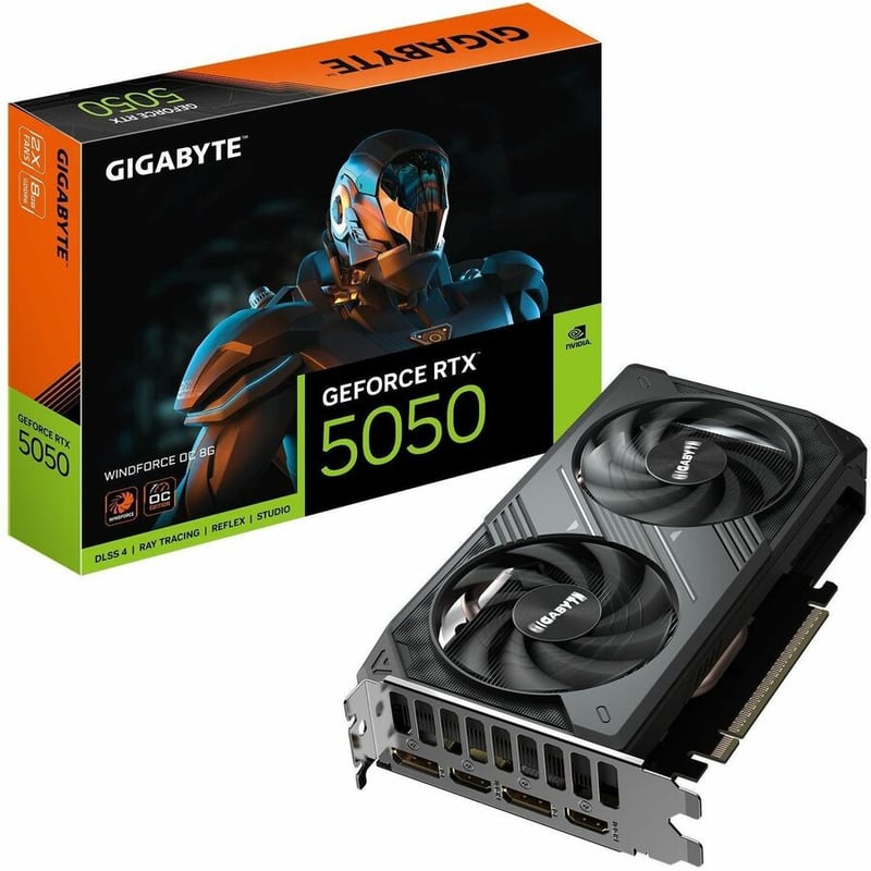 GV-N5050WF2OC-8GD GIGABYTE 5050 WINDFORCE OC 8G - Thumbnail 2