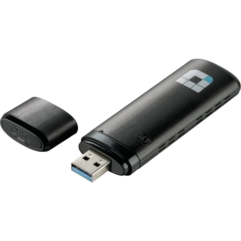 D-Link Wireless AC1200 Dual Band USB Adapter - Thumbnail 1
