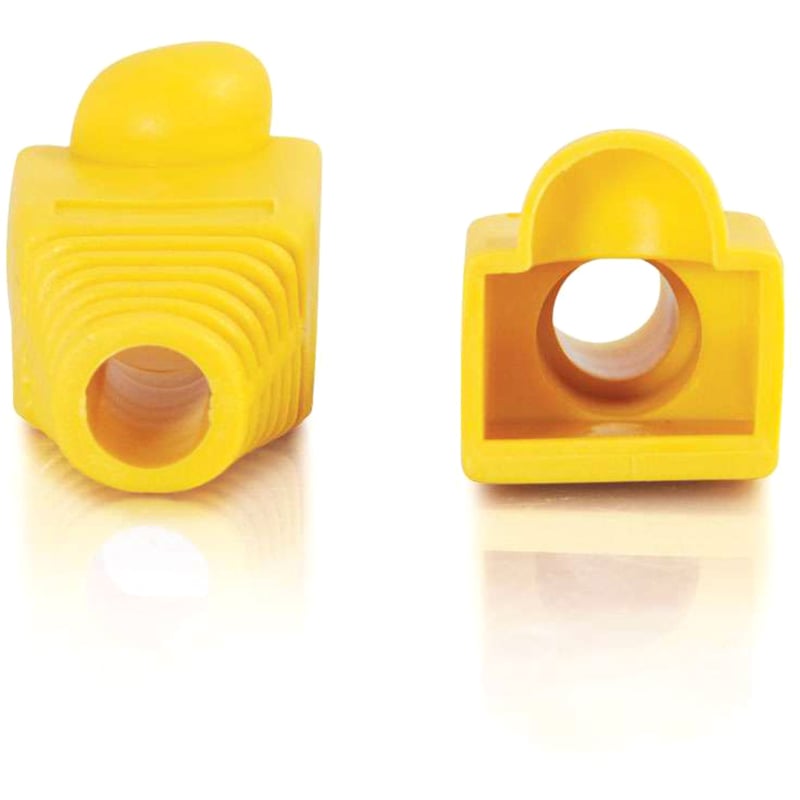 RJ45 PLUG COVER 6.0MM OD YLW 50PK - Thumbnail 3