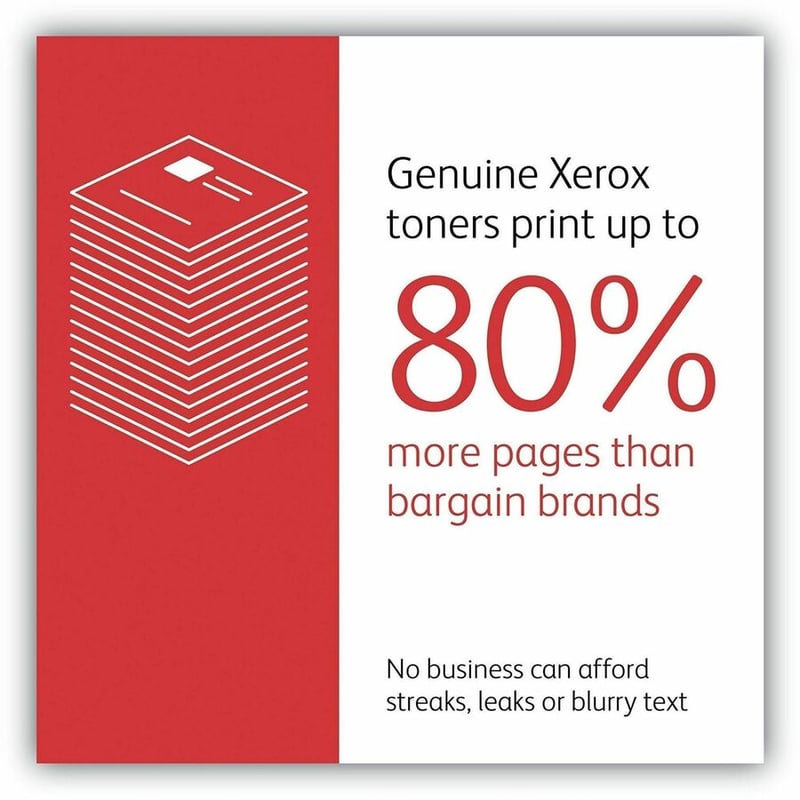 Xerox Original Standard Yield Laser Toner Cartridge - Cyan - 1 Pack - Thumbnail 2