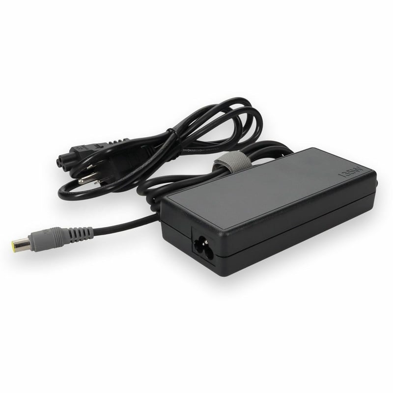 Lenovo 55Y9317 Compatible 135W 20V at 6.75A Black 7.9 mm x 5.5 mm Laptop Power Adapter and Cable - Thumbnail 1