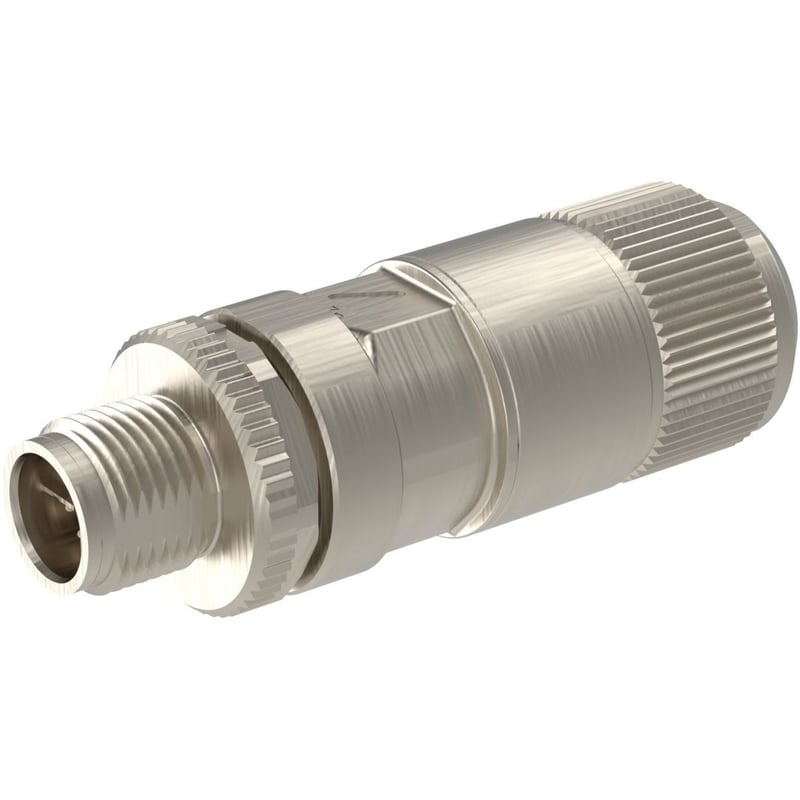 Panduit IndustrialNet M12 X-Code Field Terminable Plug - Thumbnail 1