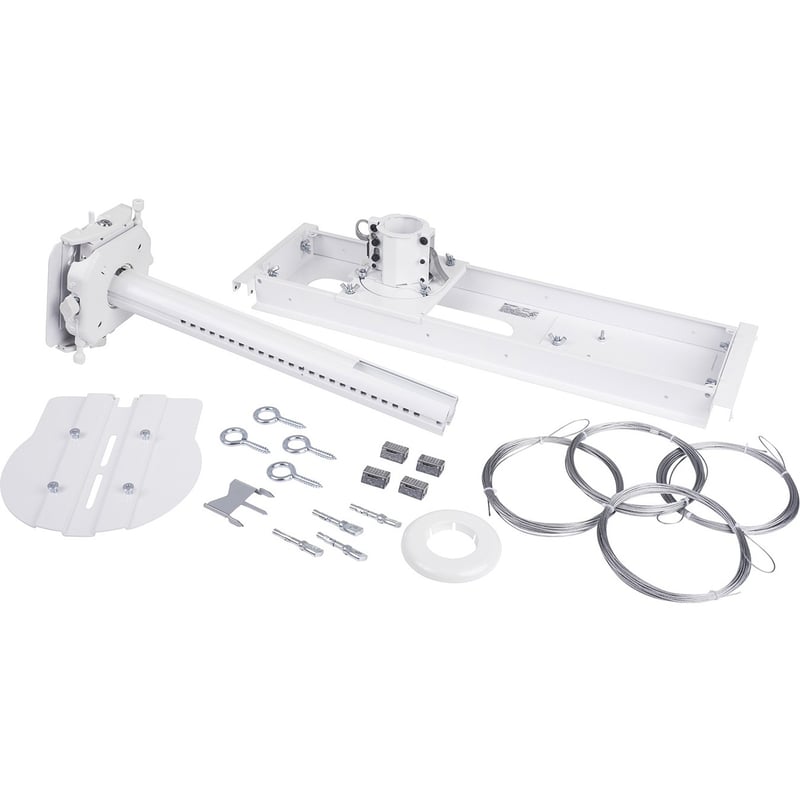 Vaddio QuickCAT Suspended Ceiling Camera Mount - White - Thumbnail 1