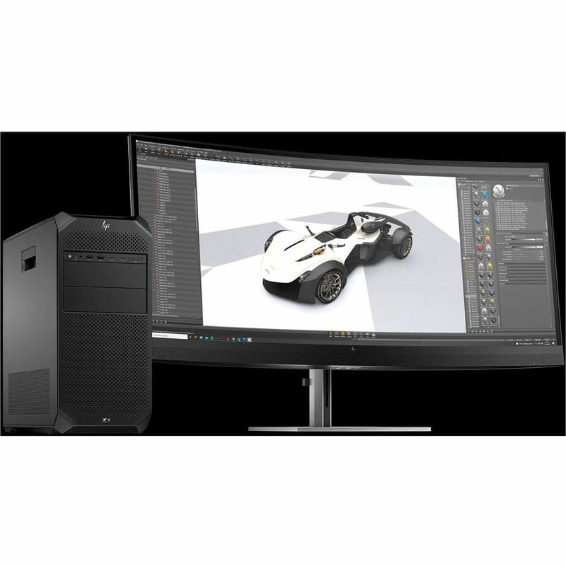 HP Z6 G5 A Workstation - 1 Ryzen Threadripper PRO 7945WX - 64 GB - 1 TB SSD - Tower - Black - Thumbnail 4