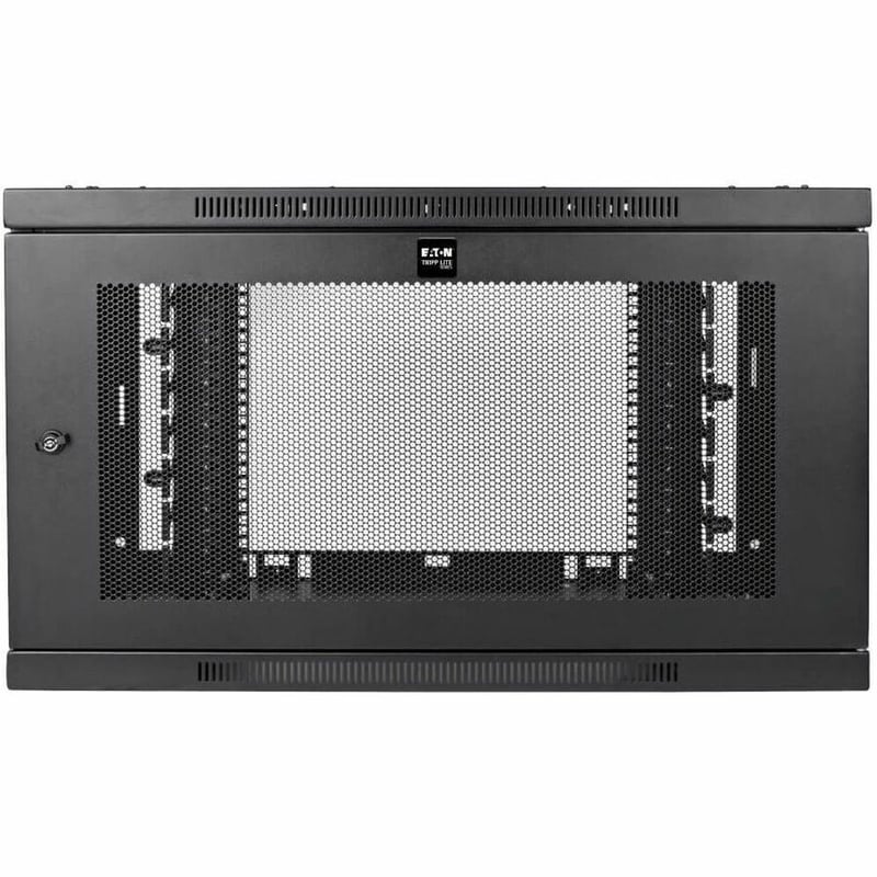 Tripp Lite by Eaton SmartRack 9U Low-Profile Switch-Depth-Plus Wall-Mount Mini Rack Enclosure Wide - Thumbnail 5