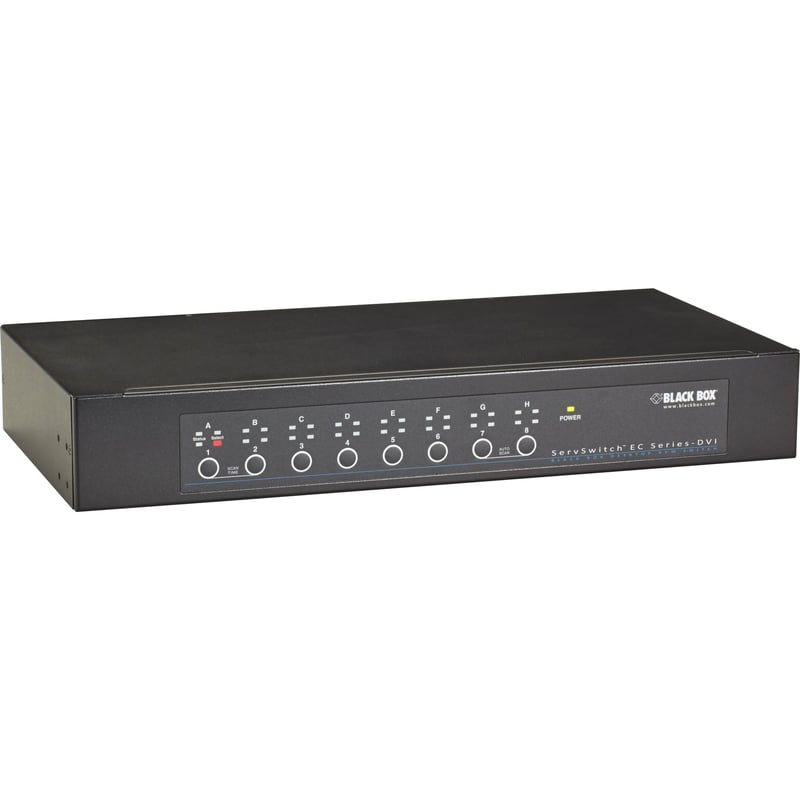 Black Box ServSwitch EC for DVI + USB Servers and DVI + USB Console, 16-Port - Thumbnail 1