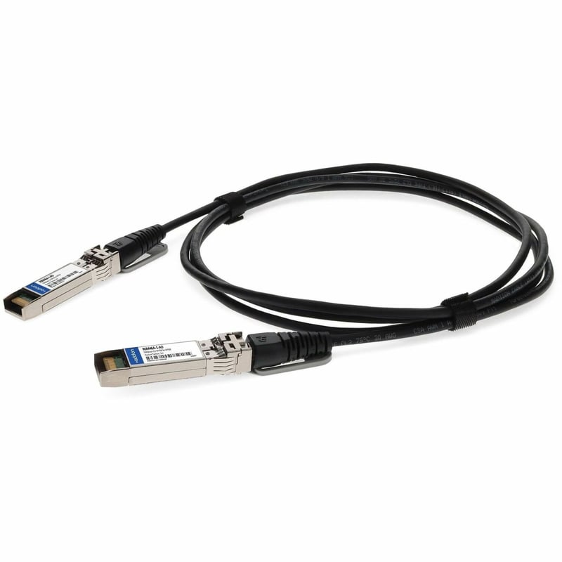 AddOn Aruba Networks® R0M46A-1 Compatible TAA 50GBase-CU SFP56 to SFP56 Direct Attach Cable (Passive Twinax, 1m)