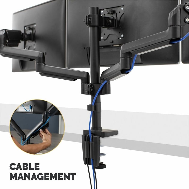 Fellowes Platinum Series Triple Monitor Arm - Thumbnail 4
