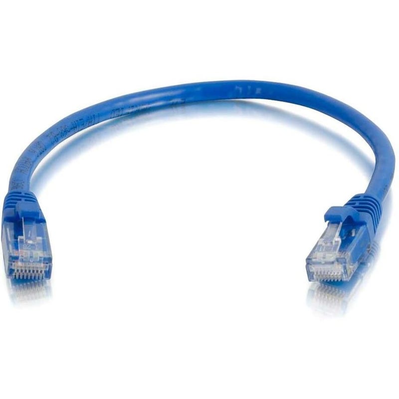 C2G-25ft Cat6 Snagless Unshielded (UTP) Network Patch Cable (50pk) - Blue - Thumbnail 1