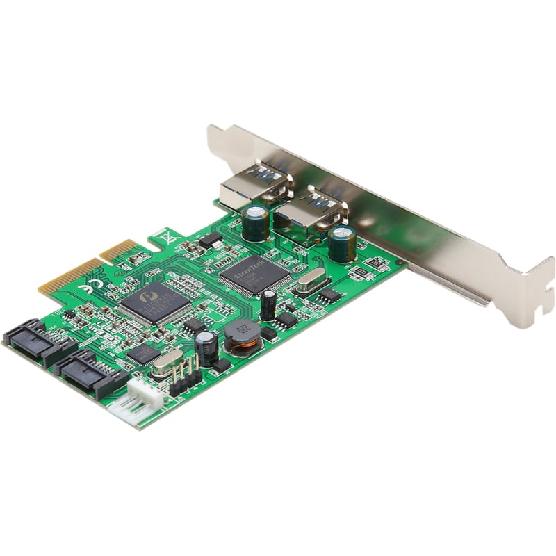 SYBA Multimedia PCI-e 2.0 to USB 3.0 and SATA 6Gbps Combo Card - Thumbnail 4