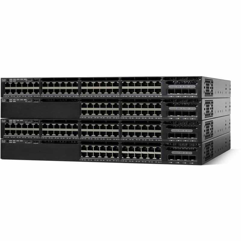 Cisco Catalyst 3650-48P Layer 3 Switch - Thumbnail 5