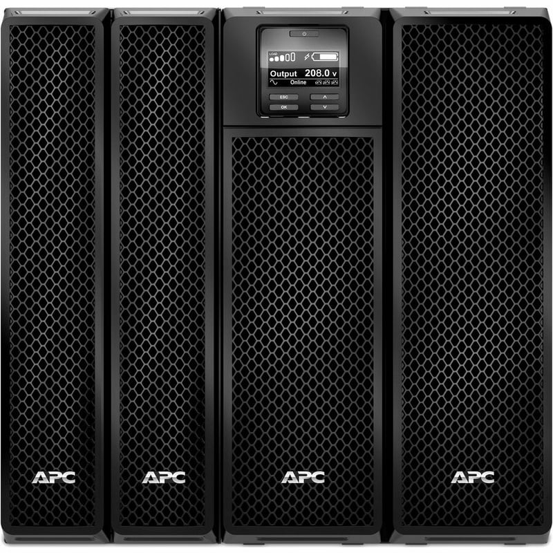 APC Smart-UPS On-Line, 10kVA/10kW,Rackmount 10U, 208V, 2x L5-20R+4x L6-20R+2x L6-30R+2x L14-30R NEMA, NMC,W/ transformer 208V/240V to 120V,W/ rail kit - Thumbnail 2