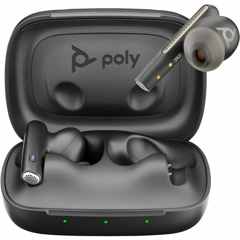 Poly Charging Case Poly Earbud - Black - Thumbnail 1