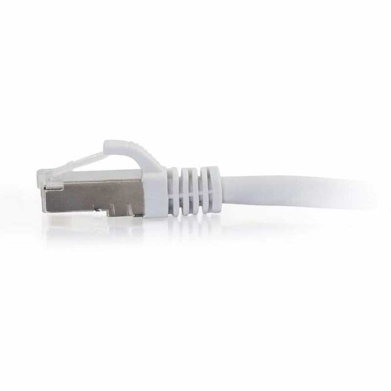 8FT CAT6 WHITE SNAGLESS SHIELDED PATCH CABLE - Thumbnail 3