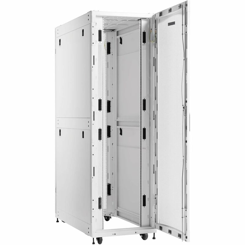 48U DEEP STANDARD-WIDTH RACK HEAVYDUTY RACK FOR AI SERVERS WHITE - Thumbnail 2