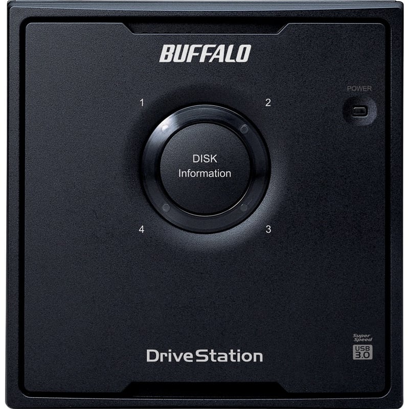 BUFFALO DriveStation Quad USB 3.0 4-Drive 16 TB Desktop DAS (HD-QH16TU3R5) - Thumbnail 2