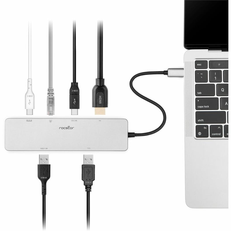 USB-C MULTIPORT ADAPTER USB-C 6-IN-1 DUAL DISPLAY ADAPTER - Thumbnail 2