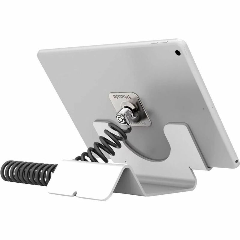 UNIVERSAL TABLET LOCK WITH KEYED DUAL HEAD CABLE LOCK BLACK - Thumbnail 4