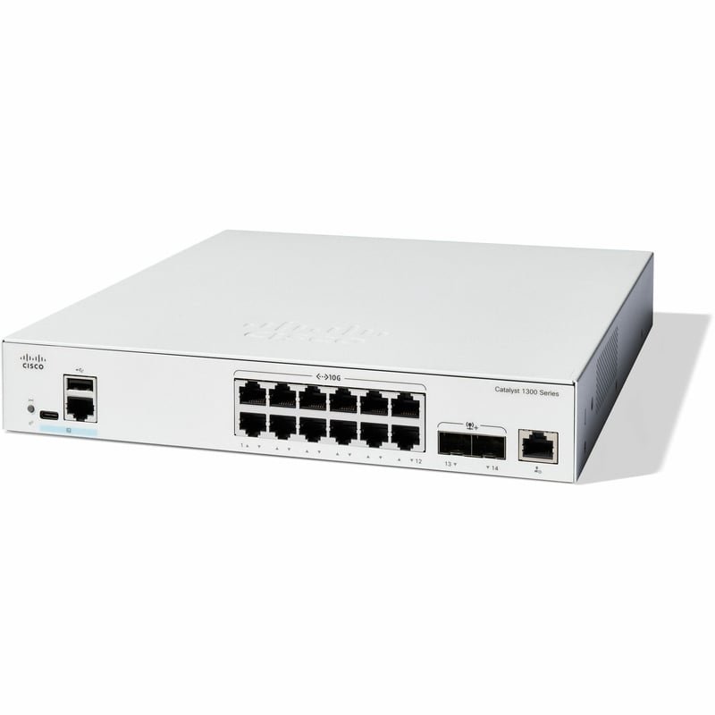 CATALYST 1300 12-PORT 10GE, 2X10G SFP+ REMANUFACTURED - Thumbnail 1