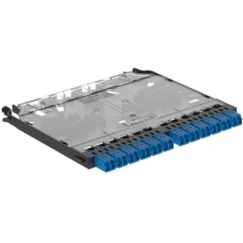 Panduit HD Flex LC Splice Cassette OS2, 24 Fiber Discrete Pigtail, Std IL - Thumbnail 3