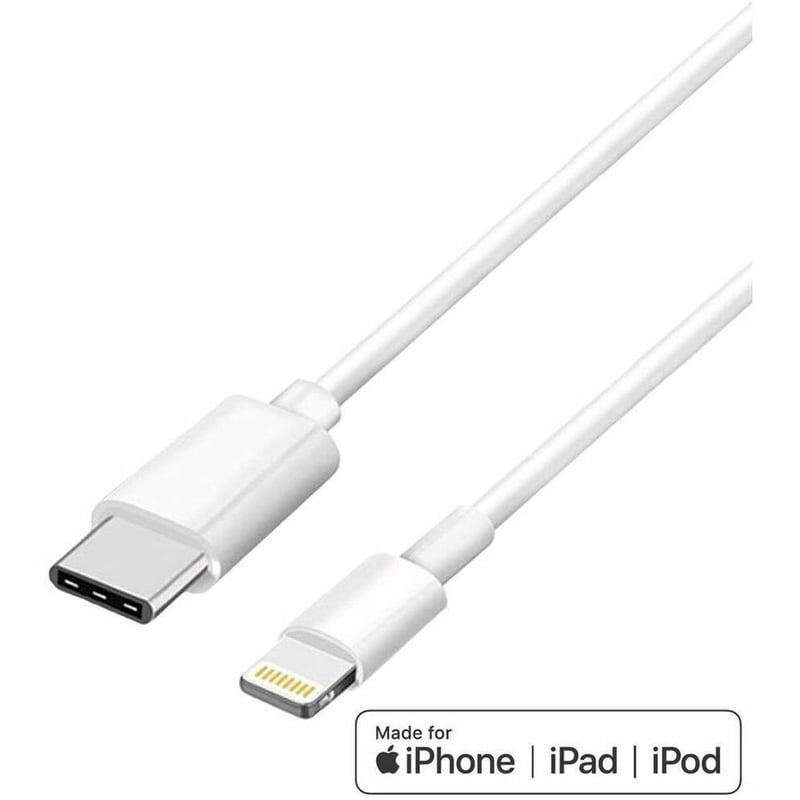4XEM MFi Certified USB 3.1 Type-C to 8-Pin Lightning Cable - 6FT - Thumbnail 1
