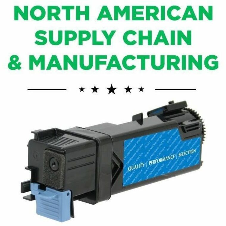 Clover Imaging Remanufactured High Yield Cyan Toner Cartridge for Dell 2150/2155 - Thumbnail 2