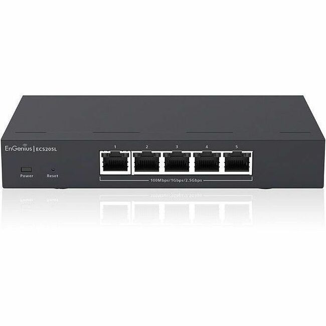 ENGENIUS CLOUD SWITCH ECS205L COMPACT L2 5 X 2.5G PORT SWITCH - Thumbnail 1