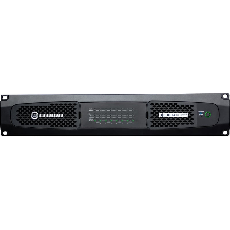 Crown DriveCore Install DCi 8|300DA Amplifier - 2400 W RMS - 8 Channel - Thumbnail 1