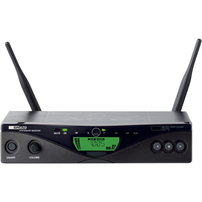 AKG SR470 Band7 Professional Wireless Stationary Receiver - Thumbnail 1