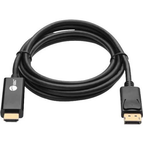 SIIG DisplayPort 1.2 To HDMI 6ft Cable 4K/30Hz - Thumbnail 1
