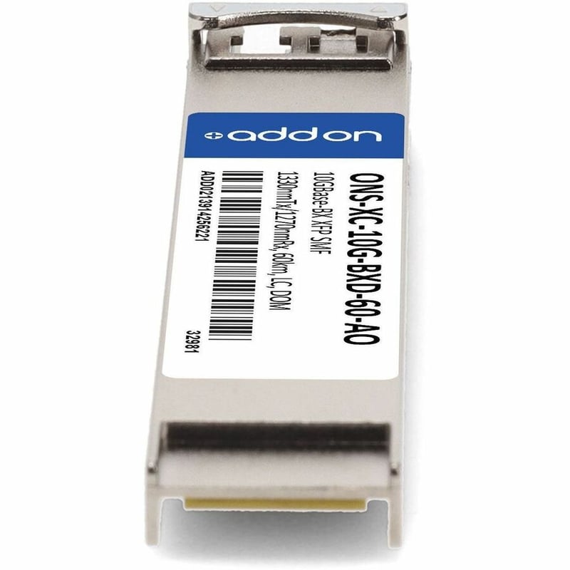AddOn Cisco® ONS-XC-10G-BXD-60 Compatible TAA 10GBase-BX XFP Transceiver (SMF, 1330nmTx/1270nmRx, 60km, LC, DOM) - Thumbnail 4
