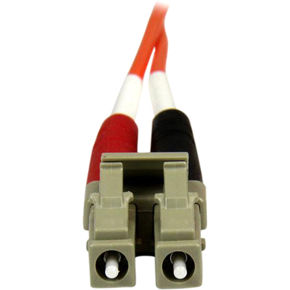 StarTech.com 3m Fiber Optic Cable - Multimode Duplex 50/125 - OFNP Plenum - LC/ST - OM2 - LC to ST Fiber Patch Cable - Thumbnail 3