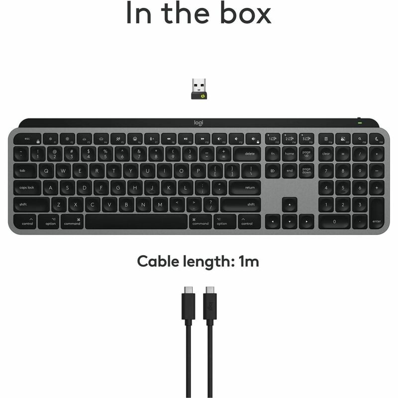 MX KEYS S FOR MAC SPACE GREY - Thumbnail 3