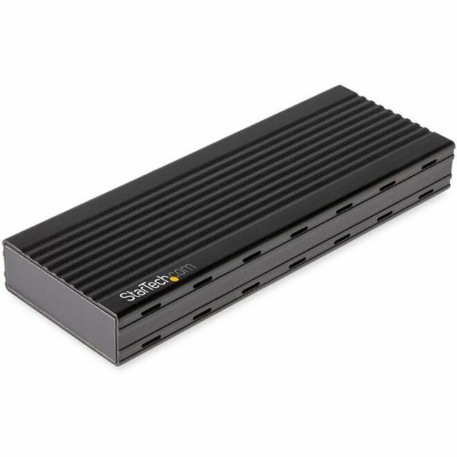 StarTech.com USB-C (10Gbps) to M.2 NVMe SSD Enclosure - Portable M.2 PCIe Aluminum Case - 1GB/s Read & Write - Mac & PC - Thumbnail 2