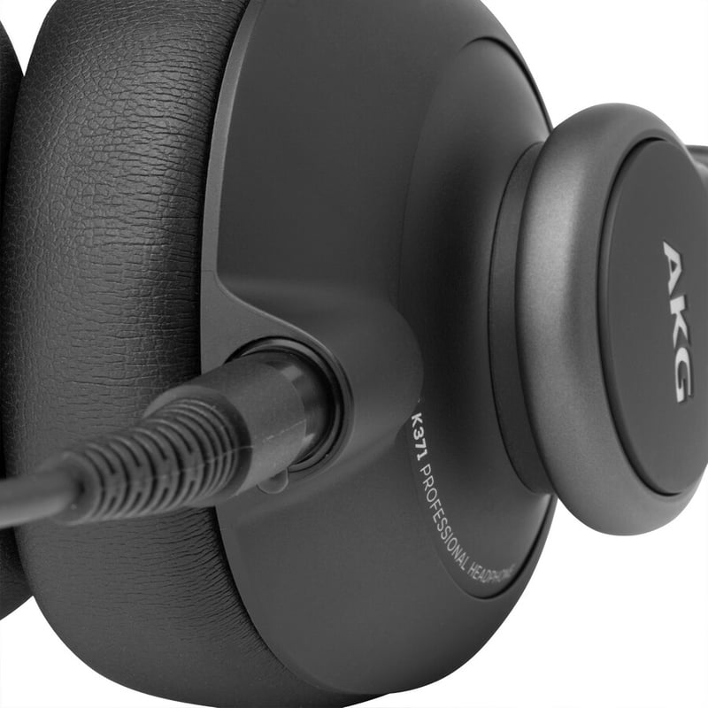 AKG K371 Over-Ear, Closed-Back Foldable Studio Headphones - Thumbnail 4