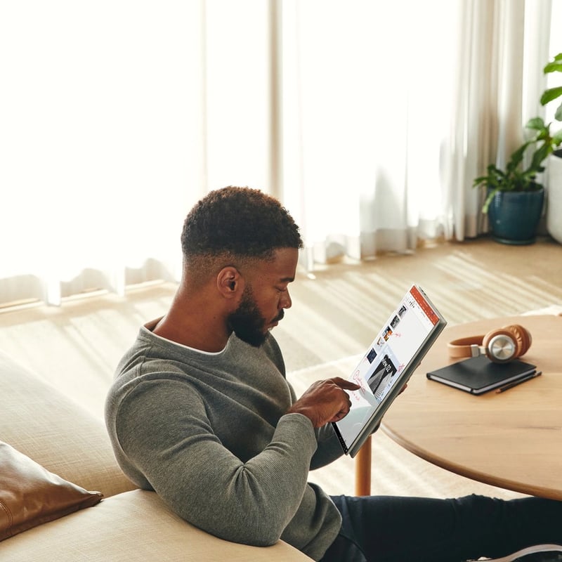 HP EliteBook x360 830 G8 LTE Advanced 13.3" Touchscreen Convertible 2 in 1 Notebook - Full HD - 1920 x 1080 - Intel Core i5 11th Gen i5-1145G7 Quad-core (4 Core) 2.60 GHz - 16 GB Total RAM - 16 GB On-board Memory - 256 GB SSD - Thumbnail 2