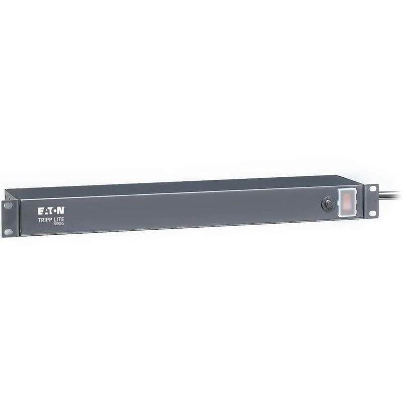 Tripp Lite by Eaton 1U Rack-Mount Network Server Power Strip 120V 15A 6-Outlet (Rear-Facing) 15 ft. (4.57 m) Cord - Thumbnail 1