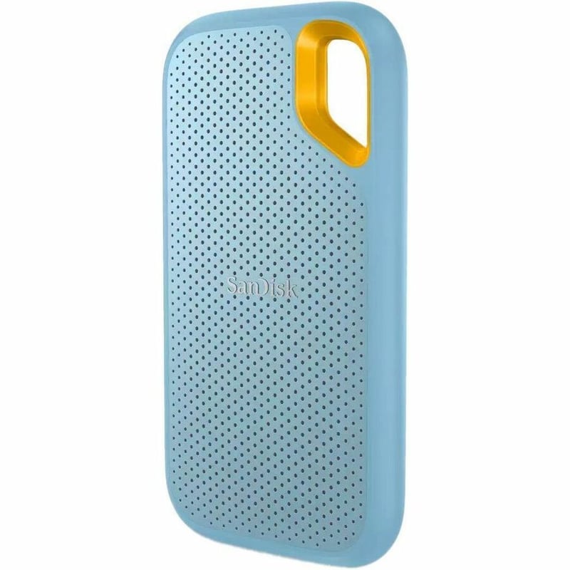 SanDisk Extreme V2 SDSSDE61-2T00-G25B 2 TB Portable Solid State Drive - External - Sky Blue - Thumbnail 2