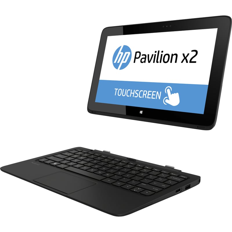 HP Pavilion x2 11-h000 11-h010nr 11.6" Touchscreen Detachable 2 in 1 Notebook - HD - Intel Pentium N3510 - 4 GB - 64 GB SSD - Thumbnail 3